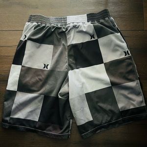 Shorts, size small, Hurley, black and gray